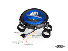 Load image into Gallery viewer, 5.75" Billet Aluminum LED Headlight Kit - Black