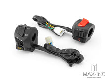 Load image into Gallery viewer, Universal Black ABS Motorcycle Control Switch Set Combo - Fits 22mm Bars

