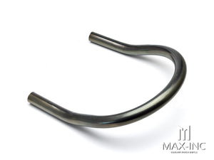 Universal DIY 210mm Upswept Raw Steel Rear Tail Seat Hoop