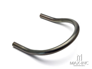 Universal DIY 230mm Upswept Raw Steel Rear Tail Seat Hoop
