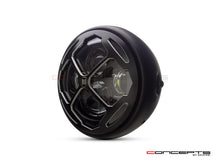 Load image into Gallery viewer, 7&quot; Matte Black + Contrast Multi Projector LED Headlight + Rukis Grill Cover
