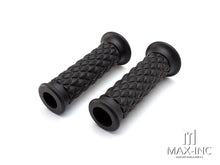 Load image into Gallery viewer, Diamond Cafe Racer Style Hand Grips - 7/8&quot; (22mm)
