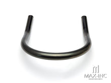 Load image into Gallery viewer, Universal DIY 210mm Upswept Raw Steel Rear Tail Seat Hoop
