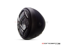 Load image into Gallery viewer, 7&quot; Matte Black + Contrast Multi Projector LED Headlight + Rukis Grill Cover
