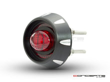 Load image into Gallery viewer, 2&quot; Micro Oval CNC Machined Billet Aluminum LED Stop / Tail Light
