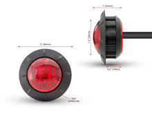 Load image into Gallery viewer, 2&quot; Cafe Racer Flush Mount LED Stop / Tail Light
