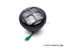 Load image into Gallery viewer, 7&quot; Matte Black + Contrast Multi Projector LED Headlight + Rukis Grill Cover
