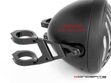 Load image into Gallery viewer, Stomp Black CNC Machined Headlight Brackets
