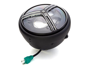7" Multi Projector LED Headlight + Tri-Pro Grill Cover